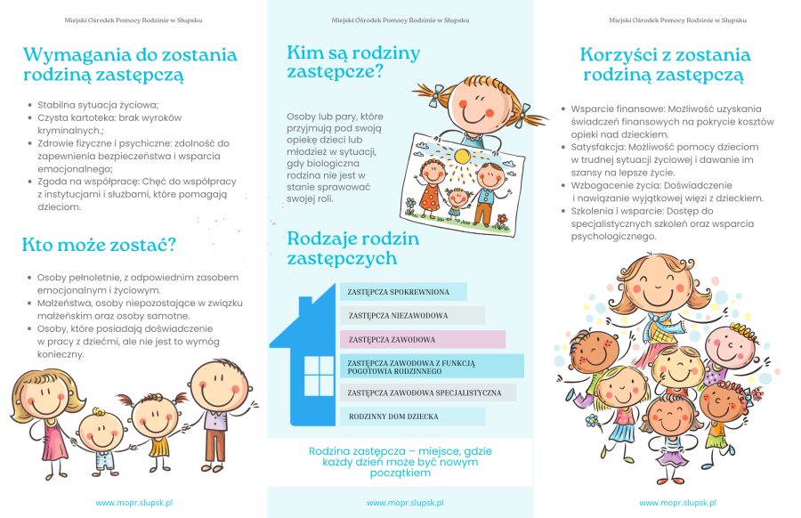 Ulotka Zostań rodziną zastępczą 2